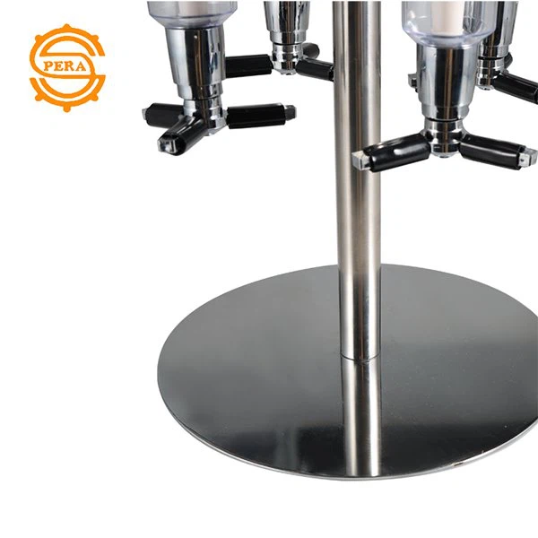 product-1-1 4 bottle rotating liquor dispenser