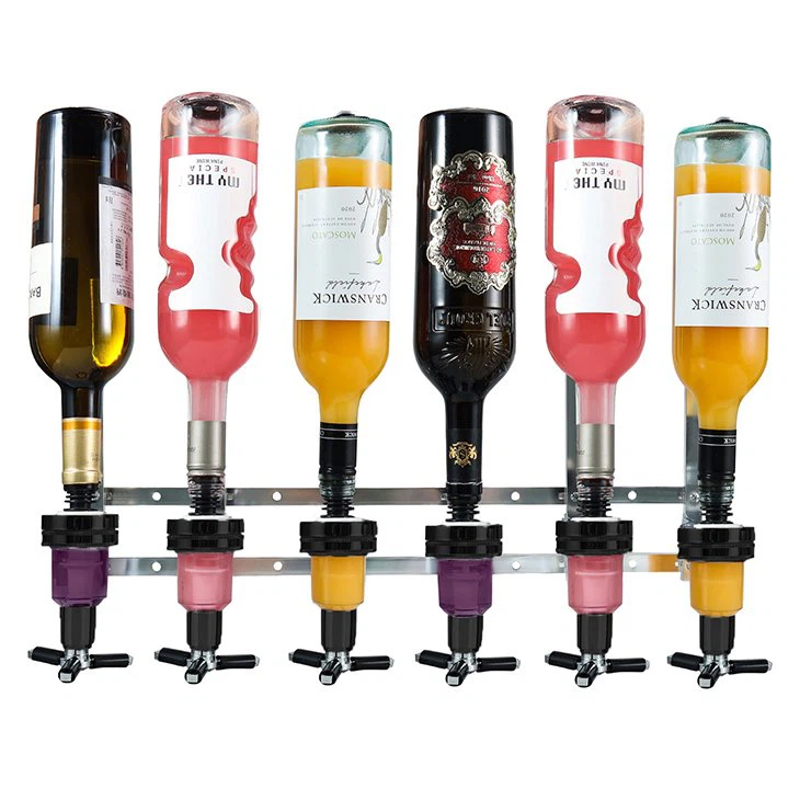  6 Shot Glass Wine Drink Dispenser
