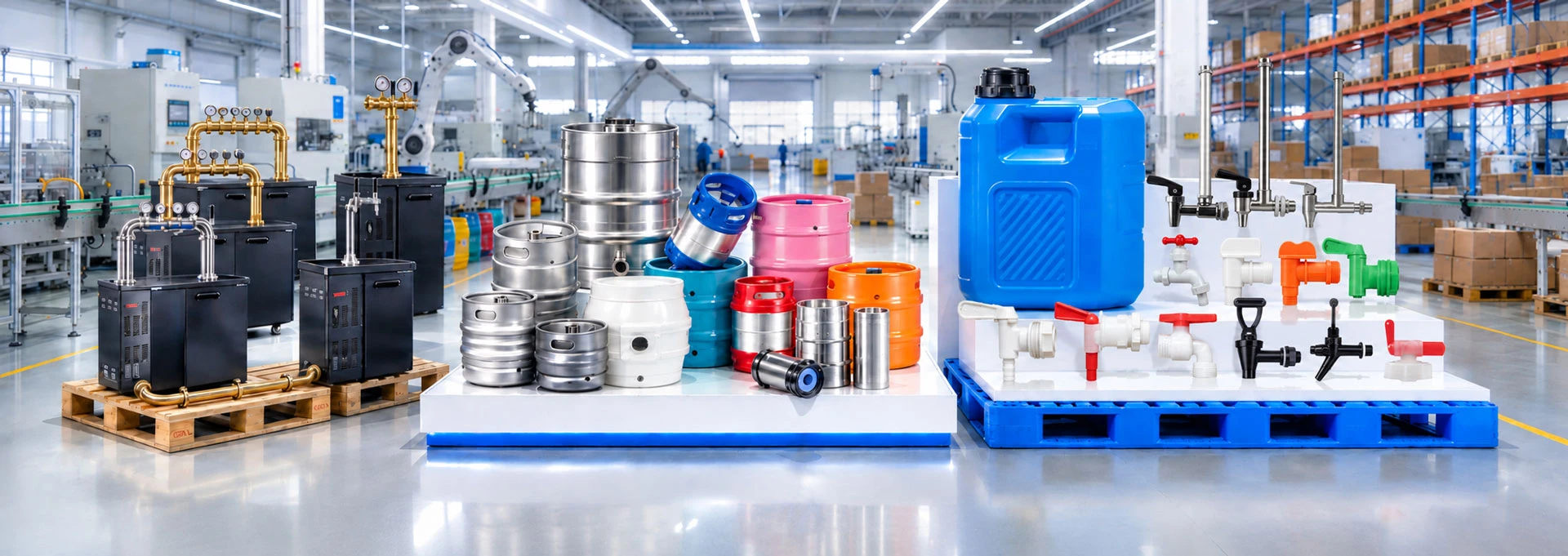 Beer kegs and Kegerator factory