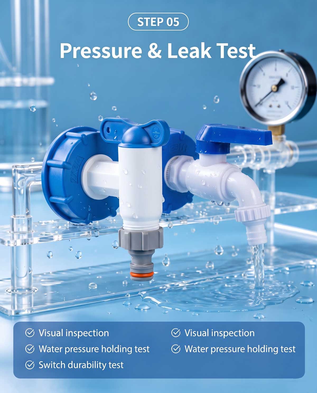 Pressure & Leak Test Pressure & Leak Test